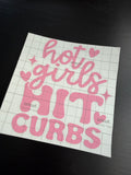 Hot Girls Hit Curbs Decal