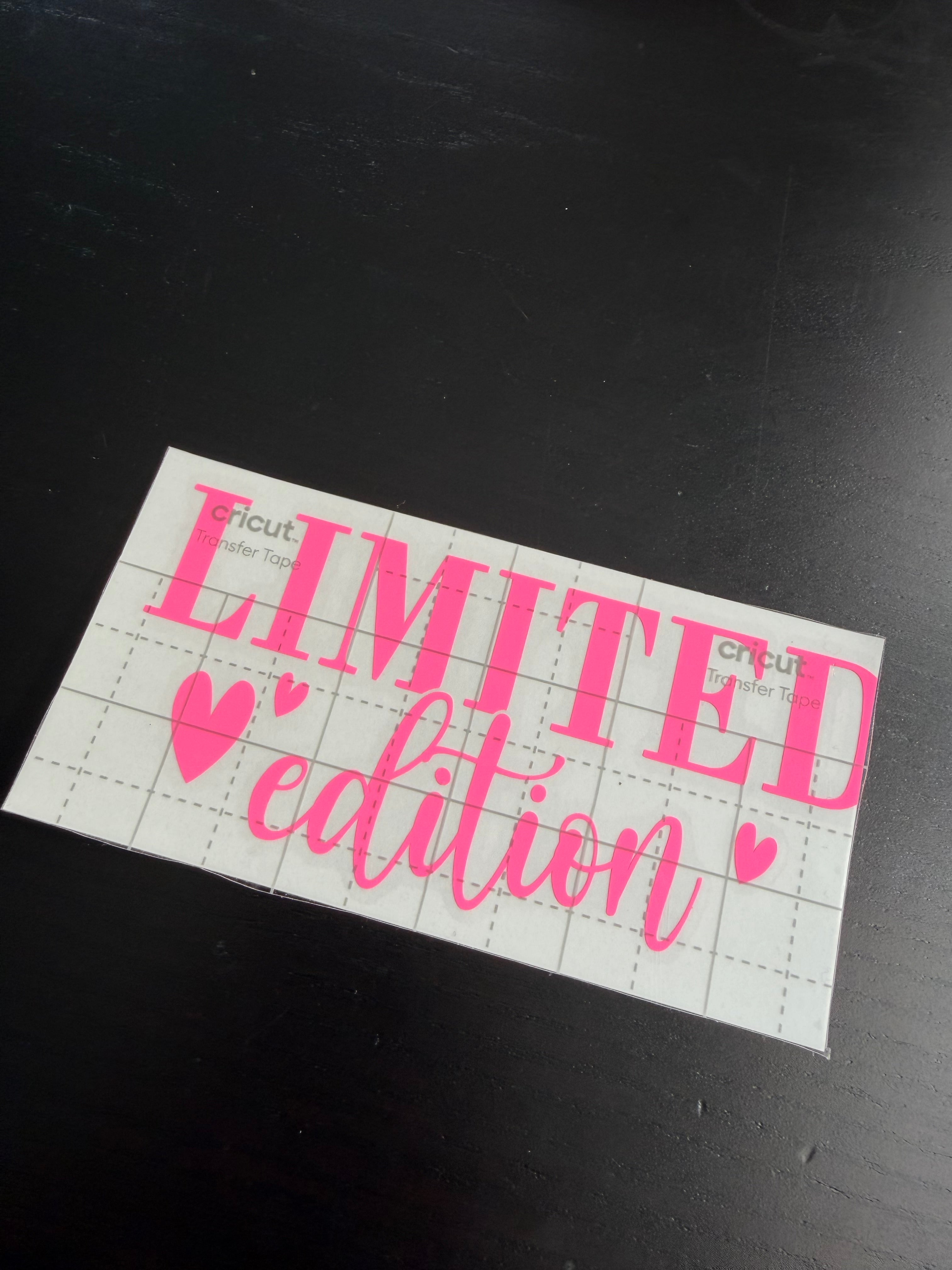 Limited Edition Decal